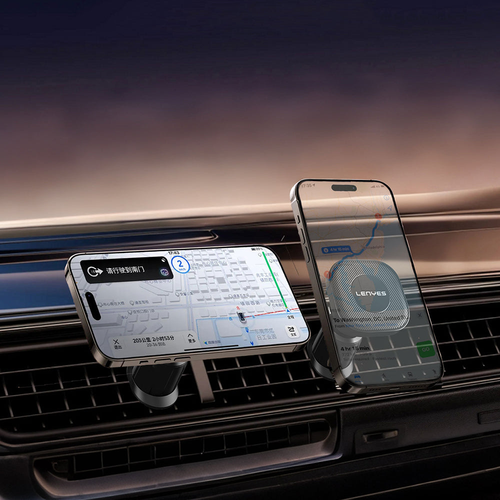 Lenyes CR193 Havalandırma Tasarım Magnetik Araç Telefon Tutucu Lenyes CR193 Havalandırma Tasarım Magnetik Araç Telefon Tutucu